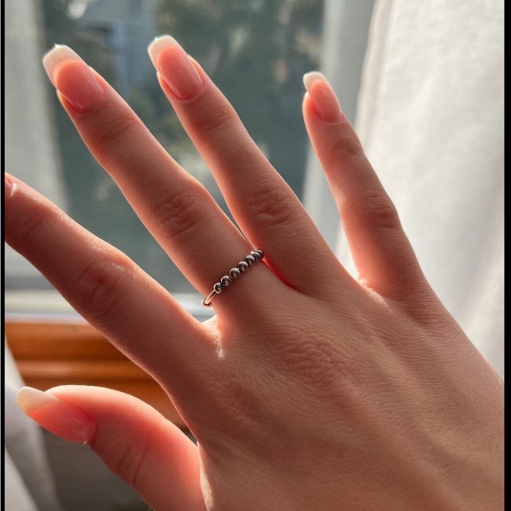Anxiety Fidget Abacus Ring